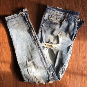 Distressed Jeans